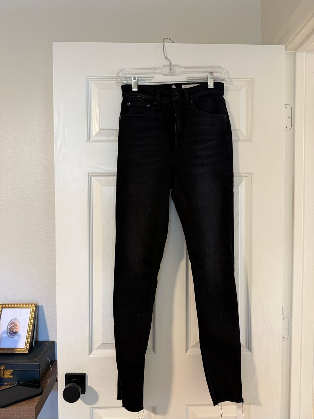 rag & bone Black Skinny Jeans